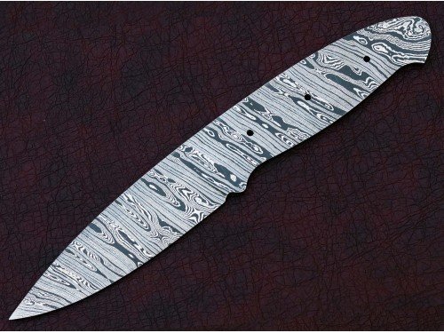 Custom Made Damascus Steel Hunting Knives Blade Blank