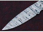 Custom Made Damascus Steel Hunting Knives Blade Blank Custom Made Damascus Steel Hunting Knives Blade Blank
