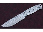 Custom Made Damascus Steel Hunting Knives Blade Blank