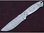 Custom Made Damascus Steel Hunting Knives Blade Blank