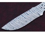 Custom Made Damascus Steel Hunting Knives Blade Blank