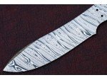 Custom Made Damascus Steel Hunting Knives Blade Blank Custom Made Damascus Steel Hunting Knives Blade Blank