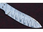Custom Made Damascus Steel Hunting Knives Blade Blank Custom Made Damascus Steel Hunting Knives Blade Blank