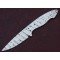 Custom Made Damascus Steel Hunting Knives Blade Blank