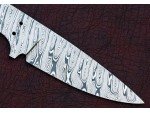 Custom Made Damascus Steel Hunting Knives Blade Blank Custom Made Damascus Steel Hunting Knives Blade Blank