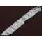 Custom Made Damascus Steel Hunting Knives Blade Blank