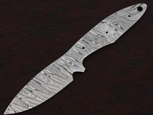 Custom Made Damascus Steel Hunting Knives Blade Blank