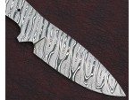 Custom Made Damascus Steel Hunting Knives Blade Blank Custom Made Damascus Steel Hunting Knives Blade Blank