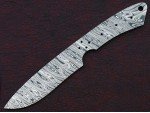 Custom Made Damascus Steel Hunting Knives Blade Blank Custom Made Damascus Steel Hunting Knives Blade Blank