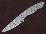 Custom Made Damascus Steel Hunting Knives Blade Blank Custom Made Damascus Steel Hunting Knives Blade Blank