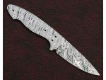 Custom Made Damascus Steel Hunting Knives Blade Blank Custom Made Damascus Steel Hunting Knives Blade Blank
