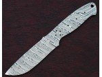 Custom Made Damascus Steel Hunting Knives Blade Blank Custom Made Damascus Steel Hunting Knives Blade Blank