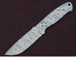 Custom Made Damascus Steel Hunting Knives Blade Blank Custom Made Damascus Steel Hunting Knives Blade Blank