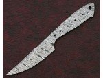 Custom Made Damascus Steel Hunting Knives Blade Blank Custom Made Damascus Steel Hunting Knives Blade Blank