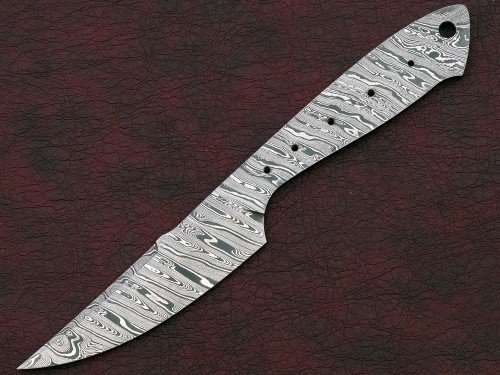 Custom Made Damascus Steel Hunting Knives Blade Blank