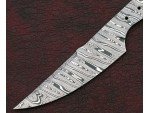 Custom Made Damascus Steel Hunting Knives Blade Blank Custom Made Damascus Steel Hunting Knives Blade Blank