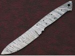 Custom Made Damascus Steel Hunting Knives Blade Blank Custom Made Damascus Steel Hunting Knives Blade Blank