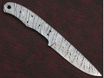 Custom Made Damascus Steel Hunting Knives Blade Blank Custom Made Damascus Steel Hunting Knives Blade Blank