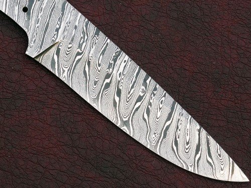 Custom Made Damascus Steel Hunting Knives Blade Blank