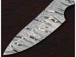 Custom Made Damascus Steel Hunting Knives Blade Blank Custom Made Damascus Steel Hunting Knives Blade Blank