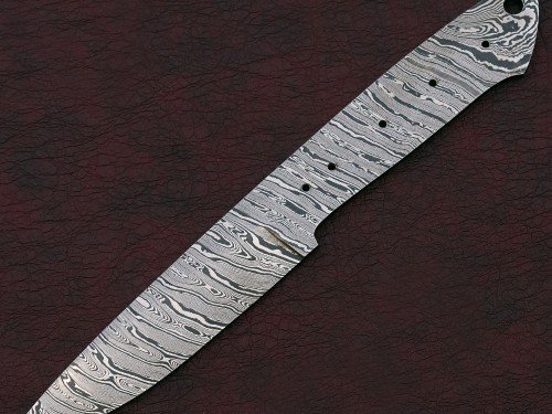 Custom Made Damascus Steel Hunting Knives Blade Blank