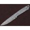 Custom Made Damascus Steel Hunting Knives Blade Blank