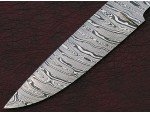 Custom Made Damascus Steel Hunting Knives Blade Blank Custom Made Damascus Steel Hunting Knives Blade Blank