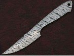 Custom Made Damascus Steel Hunting Knives Blade Blank Custom Made Damascus Steel Hunting Knives Blade Blank