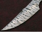Custom Made Damascus Steel Hunting Knives Blade Blank Custom Made Damascus Steel Hunting Knives Blade Blank