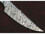 Custom Made Damascus Steel Hunting Knives Blade Blank Custom Made Damascus Steel Hunting Knives Blade Blank