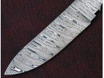 Custom Made Damascus Steel Hunting Knives Blade Blank Custom Made Damascus Steel Hunting Knives Blade Blank