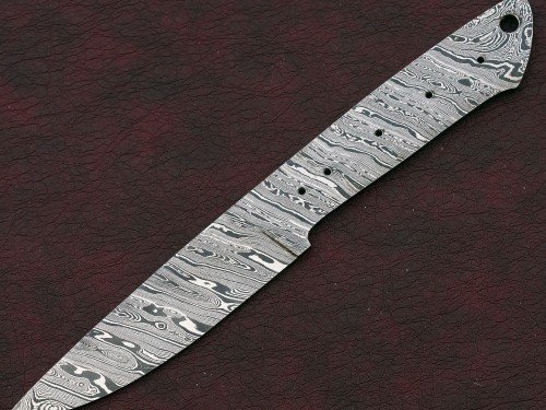 Custom Made Damascus Steel Hunting Knives Blade Blank