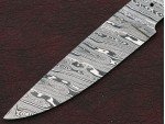Custom Made Damascus Steel Hunting Knives Blade Blank Custom Made Damascus Steel Hunting Knives Blade Blank
