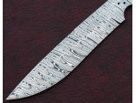 Custom Made Damascus Steel Hunting Knives Blade Blank Custom Made Damascus Steel Hunting Knives Blade Blank