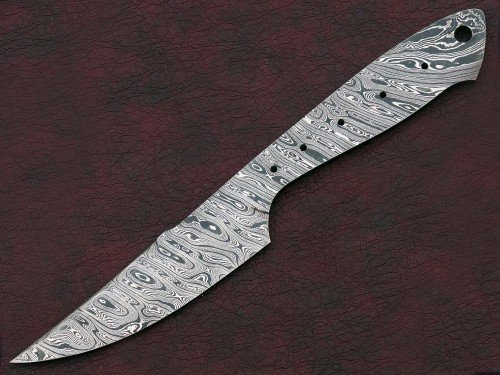 Custom Made Damascus Steel Hunting Knives Blade Blank