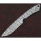 Custom Made Damascus Steel Hunting Knives Blade Blank