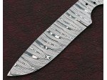 Custom Made Damascus Steel Hunting Knives Blade Blank Custom Made Damascus Steel Hunting Knives Blade Blank