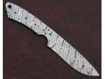 Custom Made Damascus Steel Hunting Knives Blade Blank Custom Made Damascus Steel Hunting Knives Blade Blank