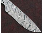 Custom Made Damascus Steel Hunting Knives Blade Blank Custom Made Damascus Steel Hunting Knives Blade Blank