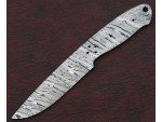 Custom Made Damascus Steel Hunting Knives Blade Blank Custom Made Damascus Steel Hunting Knives Blade Blank