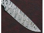 Custom Made Damascus Steel Hunting Knives Blade Blank Custom Made Damascus Steel Hunting Knives Blade Blank
