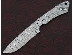 Custom Made Damascus Steel Hunting Knives Blade Blank Custom Made Damascus Steel Hunting Knives Blade Blank