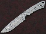 Custom Made Damascus Steel Hunting Knives Blade Blank Custom Made Damascus Steel Hunting Knives Blade Blank