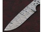 Custom Made Damascus Steel Hunting Knives Blade Blank Custom Made Damascus Steel Hunting Knives Blade Blank