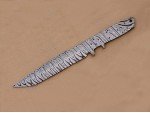 Custom made Damascus Steel Sub Hilt Fighter Bowie Knife Blade Blank Custom made Damascus Steel Sub Hilt Fighter Bowie Knife Blade Blank