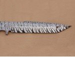 Custom made Damascus Steel Sub Hilt Fighter Bowie Knife Blade Blank Custom made Damascus Steel Sub Hilt Fighter Bowie Knife Blade Blank