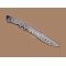 Custom made Damascus Steel Sub Hilt Fighter Bowie Knife Blade Blank