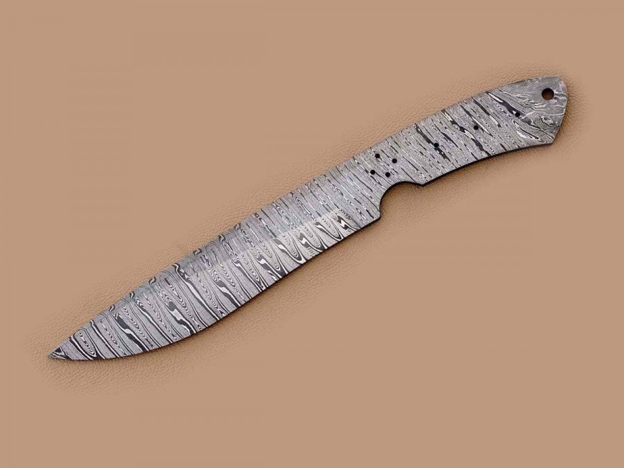 Custom made Damascus Steel Sub Hilt Fighter Bowie Knife Blade Blank Custom made Damascus Steel Sub Hilt Fighter Bowie Knife Blade Blank