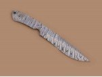 Custom made Damascus Steel Modified Sub Hilt Fighter Bowie Knife Blade Blank Custom made Damascus Steel Modified Sub Hilt Fighter Bowie Knife Blade Blank