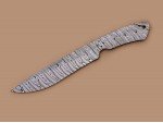 Custom made Damascus Steel Modified Sub Hilt Fighter Bowie Knife Blade Blank Custom made Damascus Steel Modified Sub Hilt Fighter Bowie Knife Blade Blank